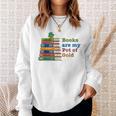 Books Are My Pot Of Gold St Patricks Day Bookworm Reader Sweatshirt Gifts for Her