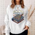 Books Rock Rock'n Roll Science Of Reading Teachers Guitar Sweatshirt Gifts for Her Books Rock Rock'n Roll Science Of Reading Teachers Guitar Sweatshirt Gifts for Her