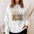 Booktrovert Book Reader Book Nerd Book Reading Lover Premium Tri-Blend Sweatshirt Gifts for Her