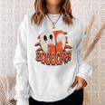 BOOOOKS Halloween Author Reading Of History Books Sweatshirt Gifts for Her BOOOOKS Halloween Author Reading Of History Books Sweatshirt Gifts for Her