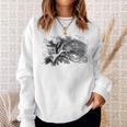 Cheshire Cat Alice In Wonderland Classic Book Premium Tri-Blend Sweatshirt Gifts for Her