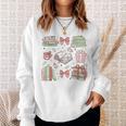 Christmas Book Lover Reading Reader Men Women Kids Xmas Sweatshirt Gifts for Her Christmas Book Lover Reading Reader Men Women Kids Xmas Sweatshirt Gifts for Her