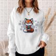 I Closed My Book Book Reader Cute Fox Book Lover Comfort Colors Crop Top Sweatshirt Gifts for Her