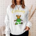 Corduroy Teddy Bear In The Snow Christmas Children's Book Sweatshirt Gifts for Her