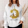 Cozy Halloween Coloring Book Adult Coloring Sweatshirt Gifts for Her Cozy Halloween Coloring Book Adult Coloring Sweatshirt Gifts for Her