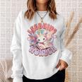 Cute Dragon Learning Wonder Bookworm Girls Books & Dragons Premium Tri-Blend Sweatshirt Gifts for Her