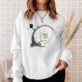 Cute Ghost Costume Reading Book Halloween Sweatshirt Gifts for Her Cute Ghost Costume Reading Book Halloween Sweatshirt Gifts for Her