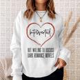 Dark Romance Lover Women Introvert Antisocial Book Club Sweatshirt Gifts for Her Dark Romance Lover Women Introvert Antisocial Book Club Sweatshirt Gifts for Her