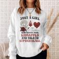 Dark Romance Merch Women STFUATTDLAGG Spicy Book Lover Sweatshirt Gifts for Her