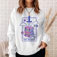Dark Romance Reader Retro 90s Style Bookish Spicy Book Lover Sweatshirt Gifts for Her