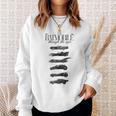 DC Comics Batman Through The Ages Vintage Batmobile Textbook Sweatshirt Gifts for Her