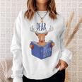 Dear Drop Everything And Read Book Reading Pun Graphic Sweatshirt Gifts for Her Dear Drop Everything And Read Book Reading Pun Graphic Sweatshirt Gifts for Her