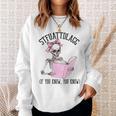 Dirty Romance Skeleton Reading Smut Smutty Book STFUATTDLAGG Comfort Colors Crop Top Sweatshirt Gifts for Her