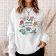 Disney Princess Botanicals Of Fairy Tales Floral Textbook Sweatshirt Gifts for Her