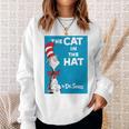 Dr Seuss The Cat In The Hat Book Cover Sweatshirt Gifts for Her
