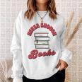 Never Enough Books Book Lover Librarian Teacher Premium Tri-Blend Sweatshirt Gifts for Her Never Enough Books Book Lover Librarian Teacher Premium Tri-Blend Sweatshirt Gifts for Her