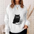 First Of All I’m A Delight Cute Cat Books Coffee Humor Sweatshirt Gifts for Her First Of All I’m A Delight Cute Cat Books Coffee Humor Sweatshirt Gifts for Her