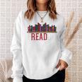 Freadom Shelf Read Reading Book Librarian Men Women Kids Performance Sweatshirt Gifts for Her Freadom Shelf Read Reading Book Librarian Men Women Kids Performance Sweatshirt Gifts for Her