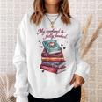 My Weekend Is Fully Booked Reading Quote Book Lover Humor Sweatshirt Gifts for Her