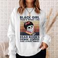 Girl Owl That's What I Do Read Books Sweatshirt Gifts for Her
