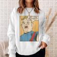 The Goonies Sloth Pop Art Comic Book Illustration 80's Movie Sweatshirt Gifts for Her
