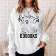 Halloween Teacher Librarian Books Reading Ghost Pun BOOOOKS For Men Women Kids Sweatshirt Gifts for Her Halloween Teacher Librarian Books Reading Ghost Pun BOOOOKS For Men Women Kids Sweatshirt Gifts for Her