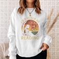 I'd Rather Be Reading Book Lover Vintage Sunset Apparel Premium Tri-Blend Sweatshirt Gifts for Her I'd Rather Be Reading Book Lover Vintage Sunset Apparel Premium Tri-Blend Sweatshirt Gifts for Her
