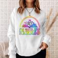 I'm With The Banned Books Retro Tie Dye Wildflowers Sweatshirt Gifts for Her I'm With The Banned Books Retro Tie Dye Wildflowers Sweatshirt Gifts for Her