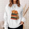 I'm A Book Character Believe Me Cat Reader Bookworm Sweatshirt Gifts for Her