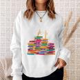I'm Fine Reading Books Reader Book Lover Librarian Sweatshirt Gifts for Her