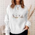 I'm Just Here For The Books Cute Halloween Ghost Reading Sweatshirt Gifts for Her