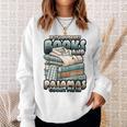 If It Involves Books And Pajamas Count Me In Reading Night Sweatshirt Gifts for Her