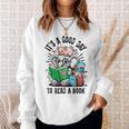 Its A Good Day To Read Book Lover Cute Pig And Elephant Sweatshirt Gifts for Her Its A Good Day To Read Book Lover Cute Pig And Elephant Sweatshirt Gifts for Her