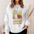 It's A Good Day To Read Books And Pet Cats Literary Quote Sweatshirt Gifts for Her It's A Good Day To Read Books And Pet Cats Literary Quote Sweatshirt Gifts for Her