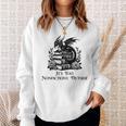 It’s Too Nonfictiony Outside Tee – Fantasy Bookish Sweatshirt Gifts for Her