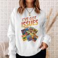 I'Ve Got Issues Comic Book Collecting Premium Tri-Blend Sweatshirt Gifts for Her I'Ve Got Issues Comic Book Collecting Premium Tri-Blend Sweatshirt Gifts for Her