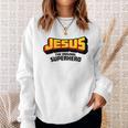 Jesus The Original Superhero Comic Book Christian Faith Sweatshirt Gifts for Her Jesus The Original Superhero Comic Book Christian Faith Sweatshirt Gifts for Her