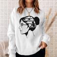 Just a Girl Who Loves Books Reading Silhouette Graphic Sweatshirt Gifts for Her Just a Girl Who Loves Books Reading Silhouette Graphic Sweatshirt Gifts for Her