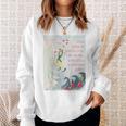 Kids Elf Swirly Twirly Gumdrops Book Page Poster Sweatshirt Gifts for Her