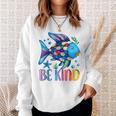 Kids Be Kind Rainbow Scale Fish Teacher Reading Book Toddler Sweatshirt Gifts for Her Kids Be Kind Rainbow Scale Fish Teacher Reading Book Toddler Sweatshirt Gifts for Her