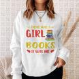Library Book Lover Once Upon a Time a Girl Loved Books Sweatshirt Gifts for Her Library Book Lover Once Upon a Time a Girl Loved Books Sweatshirt Gifts for Her