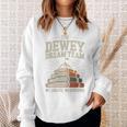 Library Dream Team Mountain Of Books Librarian Premium Tri-Blend Sweatshirt Gifts for Her