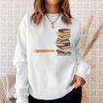 Life Without Books Is Like An Unsharpened Pencil Bookworm Sweatshirt Gifts for Her