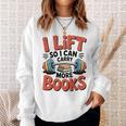 Lift So I Can Carry More Books Reading Lovers Reader Workout Premium Tri-Blend Sweatshirt Gifts for Her Lift So I Can Carry More Books Reading Lovers Reader Workout Premium Tri-Blend Sweatshirt Gifts for Her