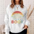 Take A Look It's In A Book Retro Reading Premium Tri-Blend Sweatshirt Gifts for Her Take A Look It's In A Book Retro Reading Premium Tri-Blend Sweatshirt Gifts for Her