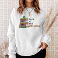 Luck Of The Librarian St Patricks Day Book Lover Sweatshirt Gifts for Her