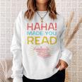 Made You Read Librarian Book Reader Library Book Premium Tri-Blend Sweatshirt Gifts for Her Made You Read Librarian Book Reader Library Book Premium Tri-Blend Sweatshirt Gifts for Her