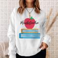 Mouseketeacher A Magical Apple And Books Theme For Teachers Sweatshirt Gifts for Her