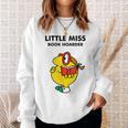 Mr Men Little Miss Meme Little Miss Book Hoarder Sweatshirt Gifts for Her
