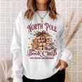 North Pole Book Club Sweatshirt Gifts for Her North Pole Book Club Sweatshirt Gifts for Her